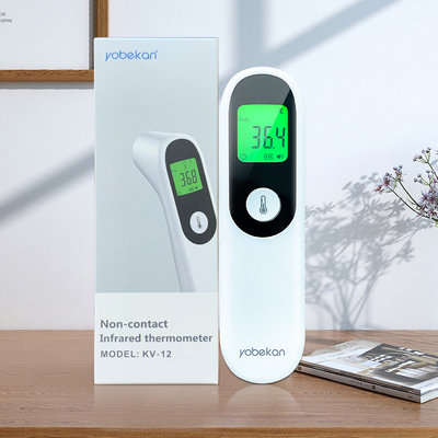 Yobekan Digital Forehead Fever Measure IR Temperature Thermometer Non-contact Non-contact Infrared Gun for Adult and Children