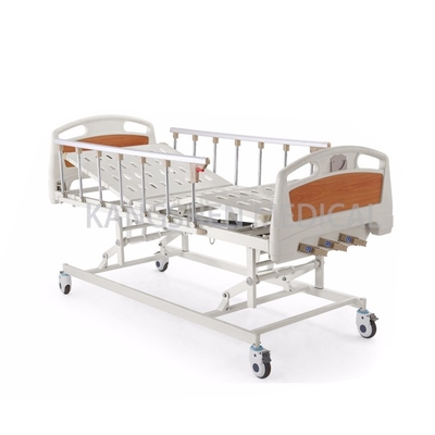 Wholesale 3 functions 3 crank adjustable manual medical hospital bed for sale