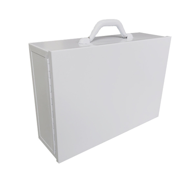 Metal Medical Box for First Aid Kit Wall Mount and Portable White First Aid Metal Steel Box/Metal Carton First Aid Appliance Class I