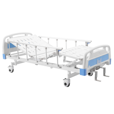 Metal Weight 175kg Load 2 Functions Manual Hospital Bed